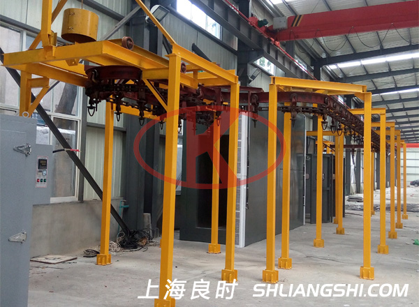 spray/drying conveyor line